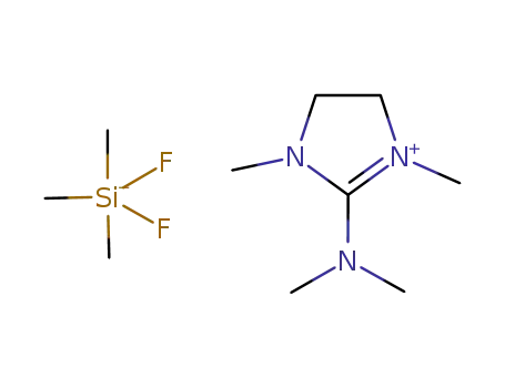 Molecular Structure of 479024-67-4 (2-DIMETHYLAMINO-1,3-DIMETHYLIMIDAZOLINIUM-TRIMETHYLDIFLUORO-SILICONATE)