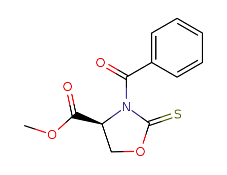 4(S)-(methoxycarbonyl)-N-benzoyl-1,3-oxazolidine-2-thione