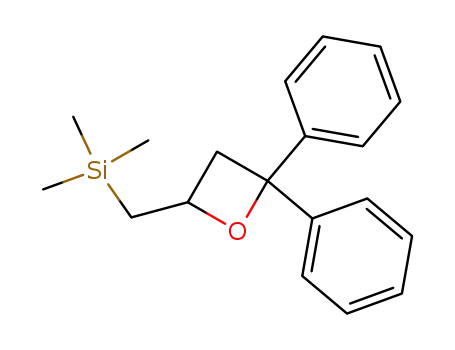 Silane, [(4,4-diphenyl-2-oxetanyl)methyl]trimethyl-