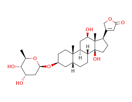 Molecular Structure of 5352-63-6 (digoxigenin-mono(digitoxoside))