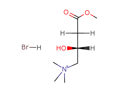 Ammonium, (3-carboxy-2-hydroxypropyl)trimethyl-, bromide, methyl ester, (L)-
