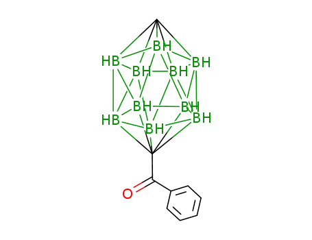 Molecular Structure of 24172-97-2 (1-benzoyl-1,12-dicarba-closo-dodecaborane)