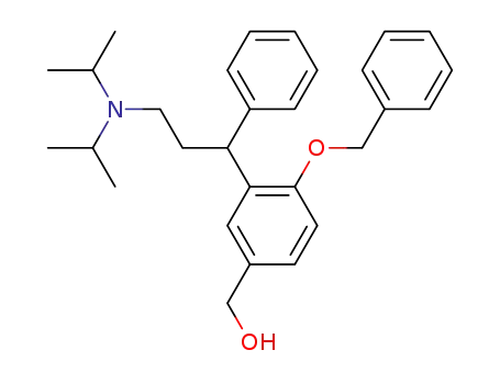 Benzenemethanol,
3-[3-[bis(1-methylethyl)amino]-1-phenylpropyl]-4-(phenylmethoxy)-