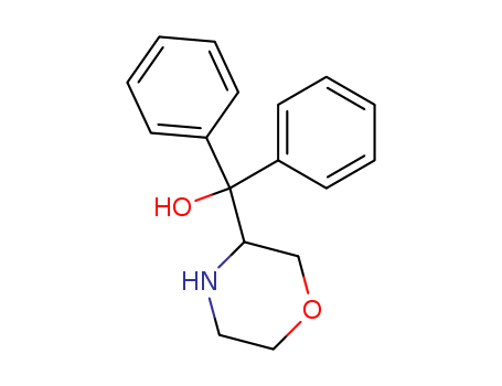 α,&#8203;α-&#8203;diphenyl-3-morpholinemethanol (freebase).