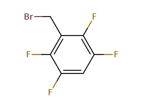 Molecular Structure of 53001-73-3 (2,3,5,6-TETRAFLUOROBENZYL BROMIDE)