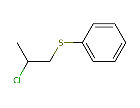 Molecular Structure of 5877-11-2 ([(2-chloropropyl)sulfanyl]benzene)