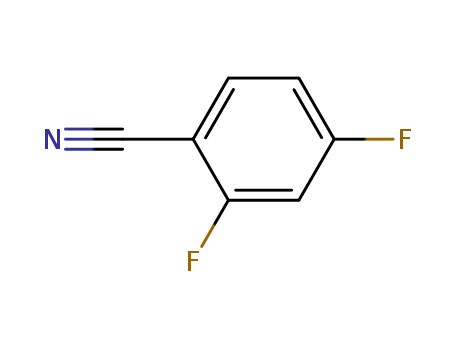 Benzonitrile,2,4-difluoro-, radical ion(1-) (9CI)