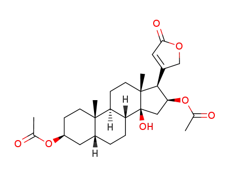 Molecular Structure of 5996-03-2 (gitoxigenin 3,16-diacetate)