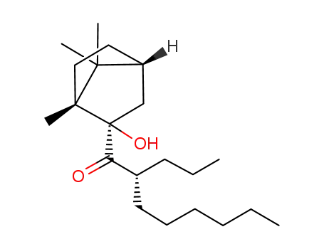 Molecular Structure of 1087312-90-0 ((1R)-2-endo-[(2R)-propyloctanoyl]-1,7,7-trimethylbicyclo[2.2.1]heptan-2-ol)