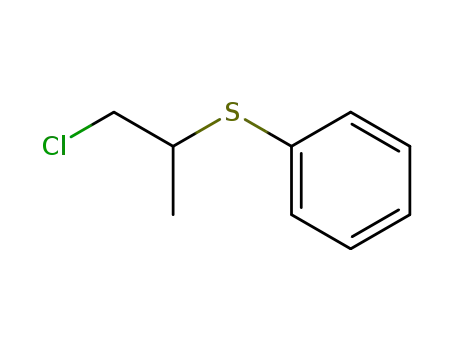 Molecular Structure of 19826-03-0 (Benzene, [(2-chloro-1-methylethyl)thio]-)