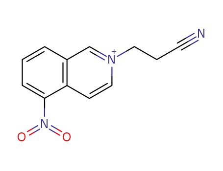 N-(2-Cyanoethyl)-5-nitroisoquinolinium cation