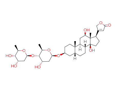 Molecular Structure of 5297-05-2 (digoxigenin-bis(digitoxoside))