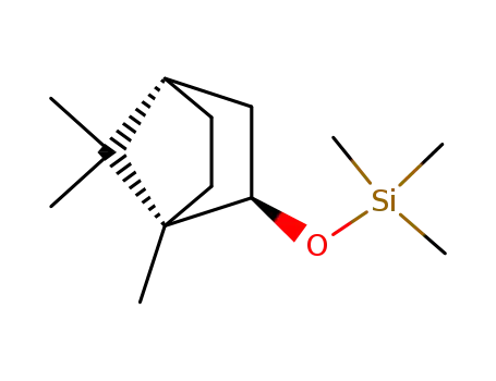 Molecular Structure of 88390-69-6 (bornyl trimethylsilyl ether)