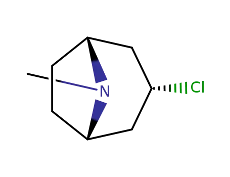 Molecular Structure of 13514-03-9 (3-chloro-8-methyl-8-azabicyclo[3.2.1]octane)