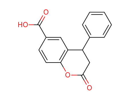 6-카르복실-4-페닐-3,4-디하이드로쿠마린