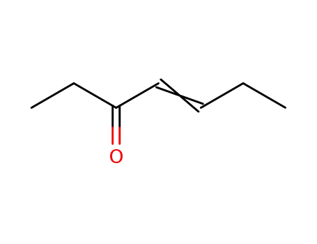 Molecular Structure of 762-40-3 (4-Hepten-3-one)