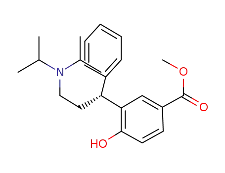 N,N-디이소프로필-3-[(5-메톡시카르보닐)-2-히드록시)페닐]-3-페닐-프로필아민