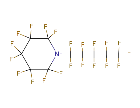 Molecular Structure of 3113-59-5 (Piperidine, 2,2,3,3,4,4,5,5,6,6-decafluoro-1-(undecafluoropentyl)-)