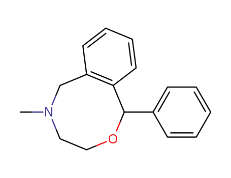 Molecular Structure of 110011-82-0 ((1S)-5-methyl-1-phenyl-3,4,5,6-tetrahydro-1H-2,5-benzoxazocine)