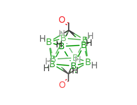 Molecular Structure of 38000-28-1 (1.12-(CHO)2-1.12-C<sub>2</sub>B<sub>10</sub>H<sub>10</sub>)