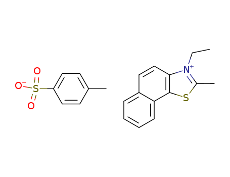 3-ethyl-2-methylnaphtho[2,1-d]thiazolium toluene-p-sulphonate