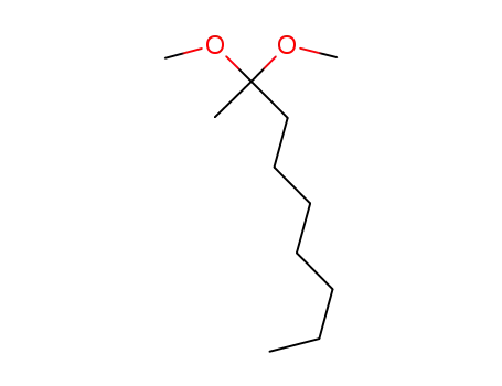 Molecular Structure of 52972-16-4 (2,2-dimethoxynonane)