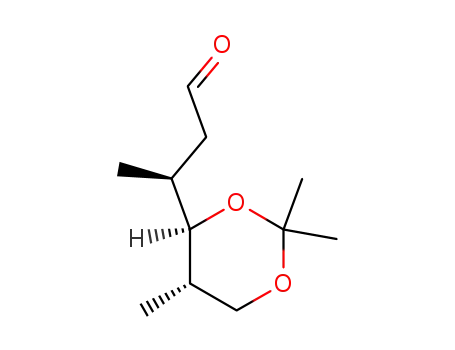 (S)-3-((4R,5S)-2,2,5-Trimethyl-[1,3]dioxan-4-yl)-butyraldehyde