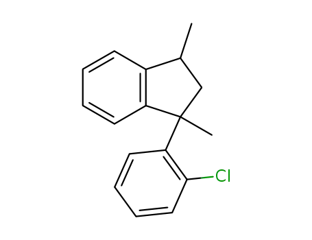 1,3-dimethyl-3-(o-chlorophenyl)-indan