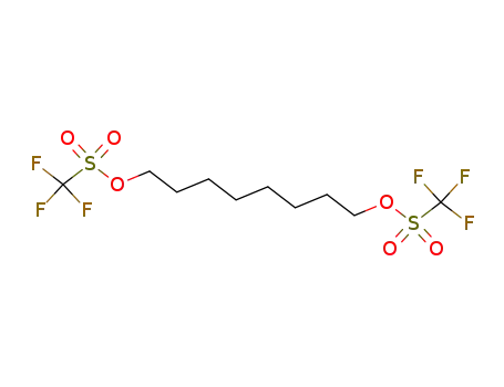Molecular Structure of 71457-87-9 (Methanesulfonic acid, trifluoro-, 1,8-octanediyl ester)