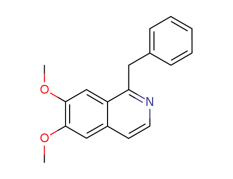 Isoquinoline, 6,7-dimethoxy-1-(phenylmethyl)-
