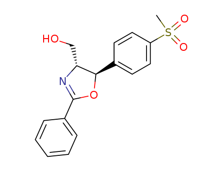 (4R,5R)-4,5-Dihydro-5-[4-(methylsulfonyl)phenyl]-2-phenyl-4-oxazolemethanol