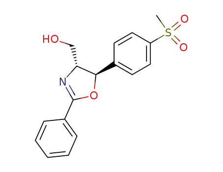 (4R,5R)-4,5-Dihydro-5-[4-(methylsulfonyl)phenyl]-2-phenyl-4-oxazolemethanol