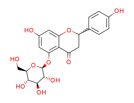 4H-1-Benzopyran-4-one,5-(b-D-glucopyranosyloxy)-2,3-dihydro-7-hydroxy-2-(4-hydroxyphenyl)-