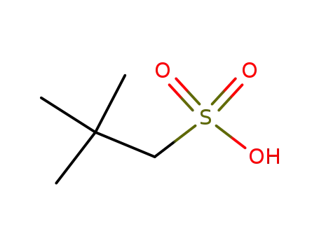 Molecular Structure of 44820-66-8 (1-Propanesulfonic acid, 2,2-dimethyl-)