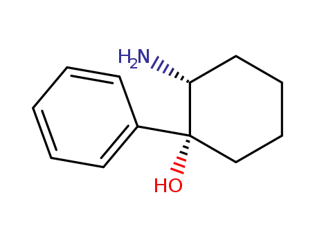 Molecular Structure of 13286-66-3 (Cyclohexanol, 2-amino-1-phenyl-, cis-)
