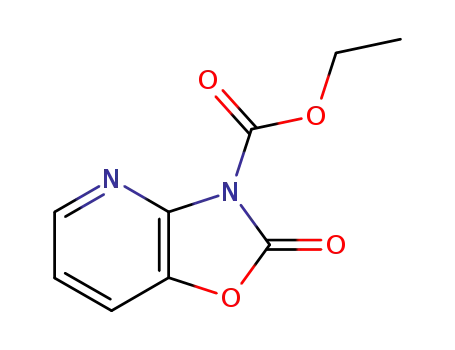 2-oxo-oxazolo[4,5-<i>b</i>]pyridine-3-carboxylic acid ethyl ester