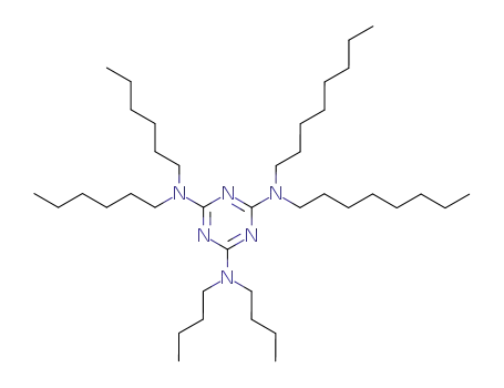 N,N-Dibutyl-N',N'-dihexyl-N'',N''-dioctyl-1,3,5-triazine-2,4,6-triamine