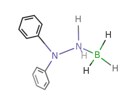 Molecular Structure of 1920-15-6 ((C<sub>6</sub>H<sub>5</sub>)2NNH<sub>2</sub>*BH<sub>3</sub>)