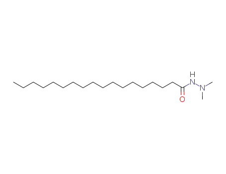 Molecular Structure of 6079-89-6 (2',2'-dimethylstearohydrazide)