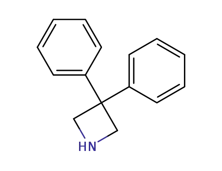 Molecular Structure of 7215-23-8 (3,3-diphenylazetidine)