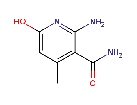 Molecular Structure of 28491-59-0 (3-Pyridinecarboxamide, 2-amino-1,6-dihydro-4-methyl-6-oxo-)