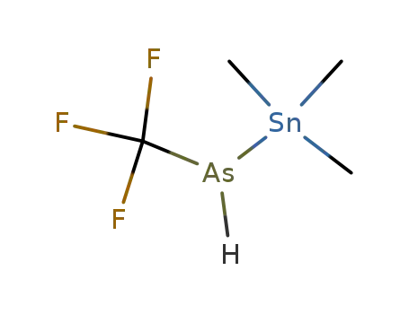Trimethylstannyl-trifluormethyl-arsin
