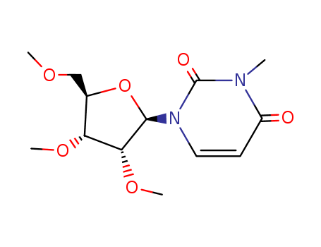 Uridine, 3-methyl-2,3,5-tri-O-methyl- cas  53657-37-7