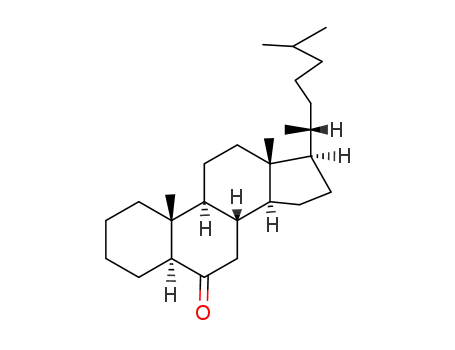 Molecular Structure of 570-46-7 (5α-Cholestan-6-one)