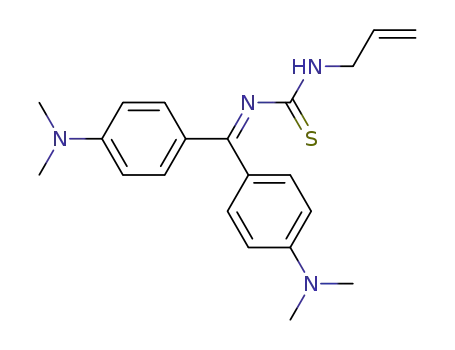 <i>N</i>-allyl-<i>N</i>'-(4,4'-bis-dimethylamino-benzhydrylidene)-thiourea