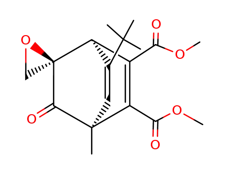 dimethyl 1'-methyl-8'-tert-butyl-2'-oxospiro(oxirane-2,3'-bicyclo<2,2,2>octa<5,7>diene)-5',6'-dicarboxylate