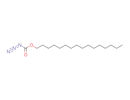 Molecular Structure of 89761-29-5 (Carbonazidic acid, hexadecyl ester)