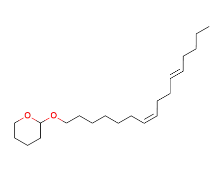 Molecular Structure of 53155-14-9 ((7Z,11E)-1-(2'-tetrahydropyranyloxy)hexadeca-7,11-diene)