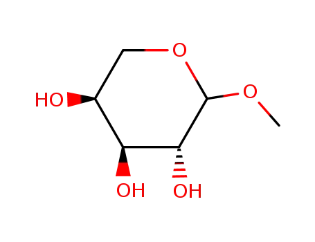 Molecular Structure of 449173-64-2 (methyl α,β-L-arabinopyranoside)