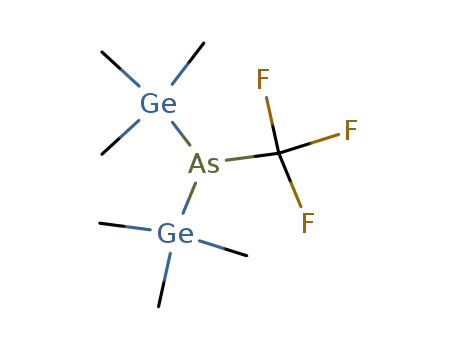 Bis-(trimethylgermanyl)-trifluormethyl-arsin